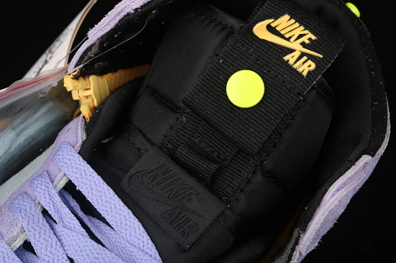 All categories Air Jordan Jordan series basketball shoes Air Jordan 1 High Z version Air Jordan 1 Switch "Violet" AJ1 Joe 1 Violet zipper High-top cultural basketball shoes CW6576-500